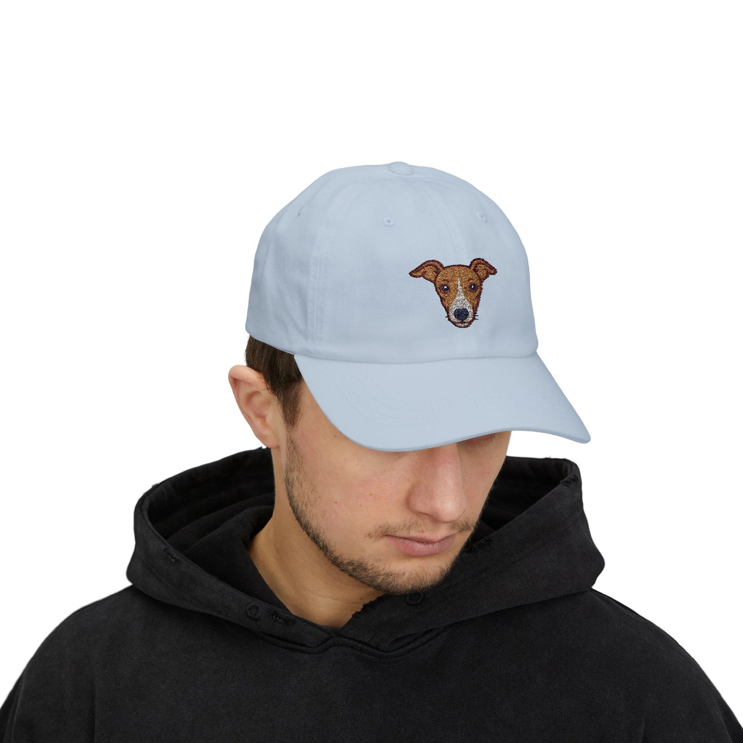 Classic Dog Face Dad Cap - Casual Cap for Dog Lovers, Gifts for Pet Owners, Everyday Wear, Outdoor Activities, Birthday Present
