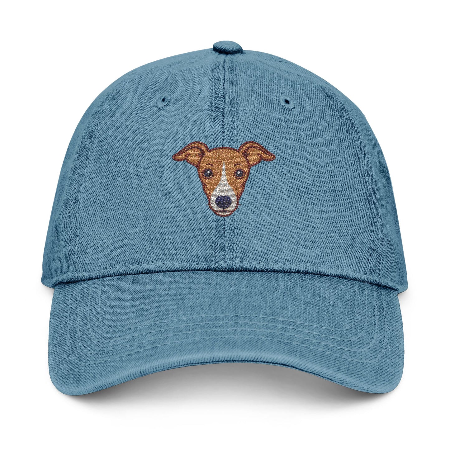 Embroidery Dog Hat | Cute Pet Lover Cap | Casual Denim Fashion | Great Gift for Dog Owners | Adjustable Summer Accessory