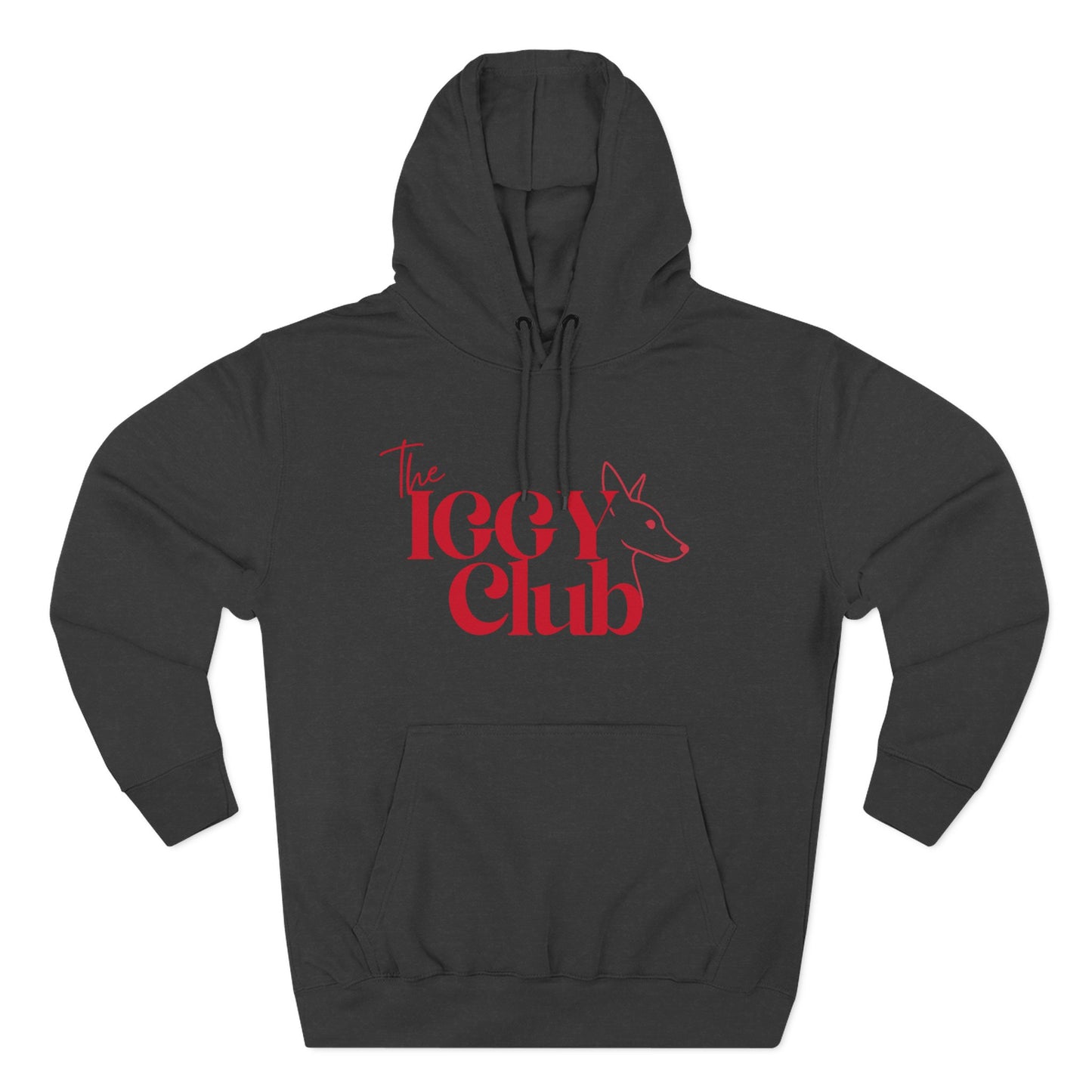 Icy Club Fleece Hoodie, Cozy Winter Apparel, Cute Animal Sweatshirt, Gift for Fox Lovers, Casual Outfit for Teens