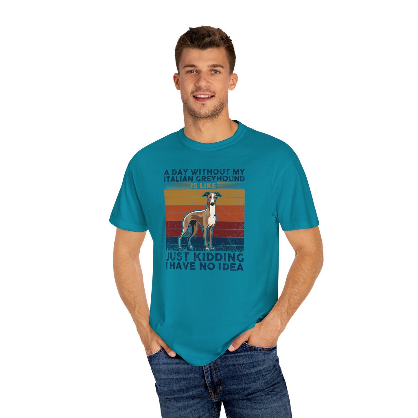 Funny Italian Greyhound T-Shirt, Pet Lover Gift, Dog Mom Shirt, Humor Tee, Casual Wear, Birthday Gift for Dog Owners