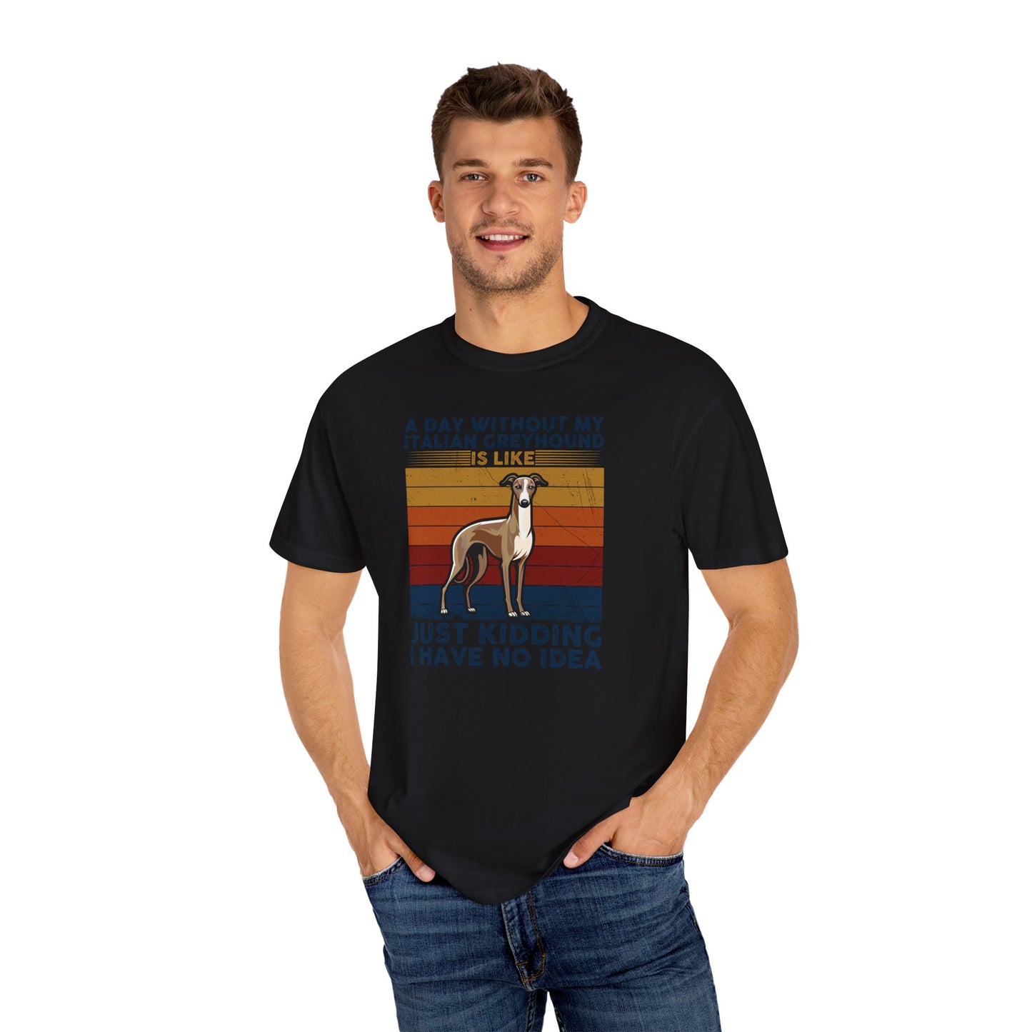 Funny Italian Greyhound T-Shirt, Pet Lover Gift, Dog Mom Shirt, Humor Tee, Casual Wear, Birthday Gift for Dog Owners