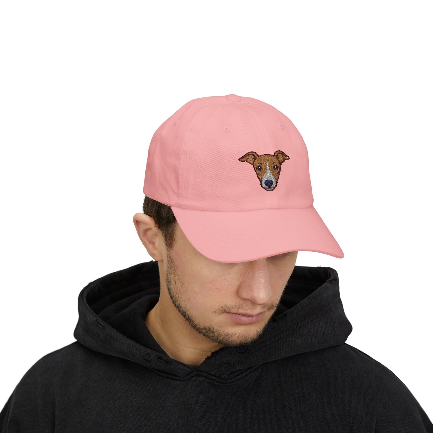 Classic Dog Face Dad Cap - Casual Cap for Dog Lovers, Gifts for Pet Owners, Everyday Wear, Outdoor Activities, Birthday Present