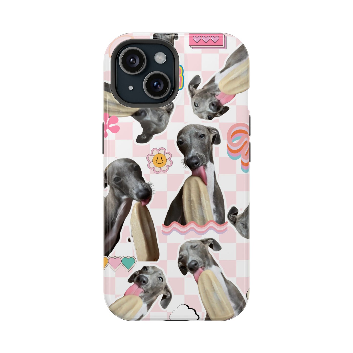 Cute Dog Magnet Phone Cases, Dog Lover Gift, Funny Animal Phone Cover, Pet Owner Accessories, Unique Phone Cases, Gifts for Animal Lovers