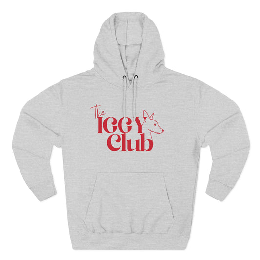 Icy Club Fleece Hoodie, Cozy Winter Apparel, Cute Animal Sweatshirt, Gift for Fox Lovers, Casual Outfit for Teens