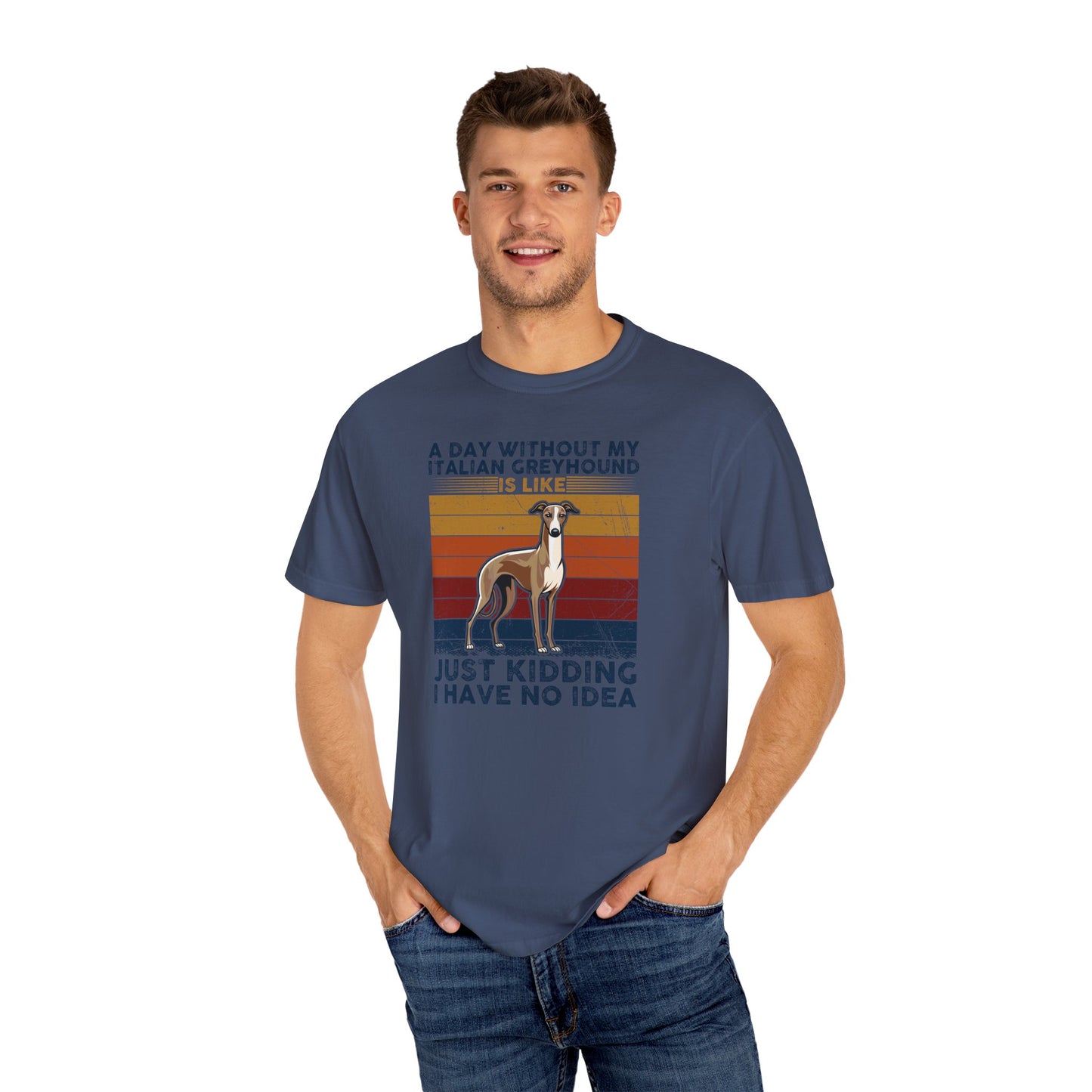 Funny Italian Greyhound T-Shirt, Pet Lover Gift, Dog Mom Shirt, Humor Tee, Casual Wear, Birthday Gift for Dog Owners