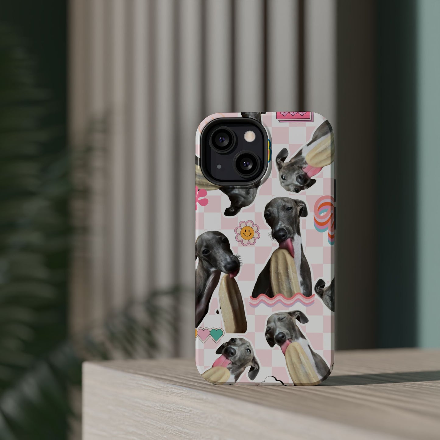 Cute Dog Magnet Phone Cases, Dog Lover Gift, Funny Animal Phone Cover, Pet Owner Accessories, Unique Phone Cases, Gifts for Animal Lovers