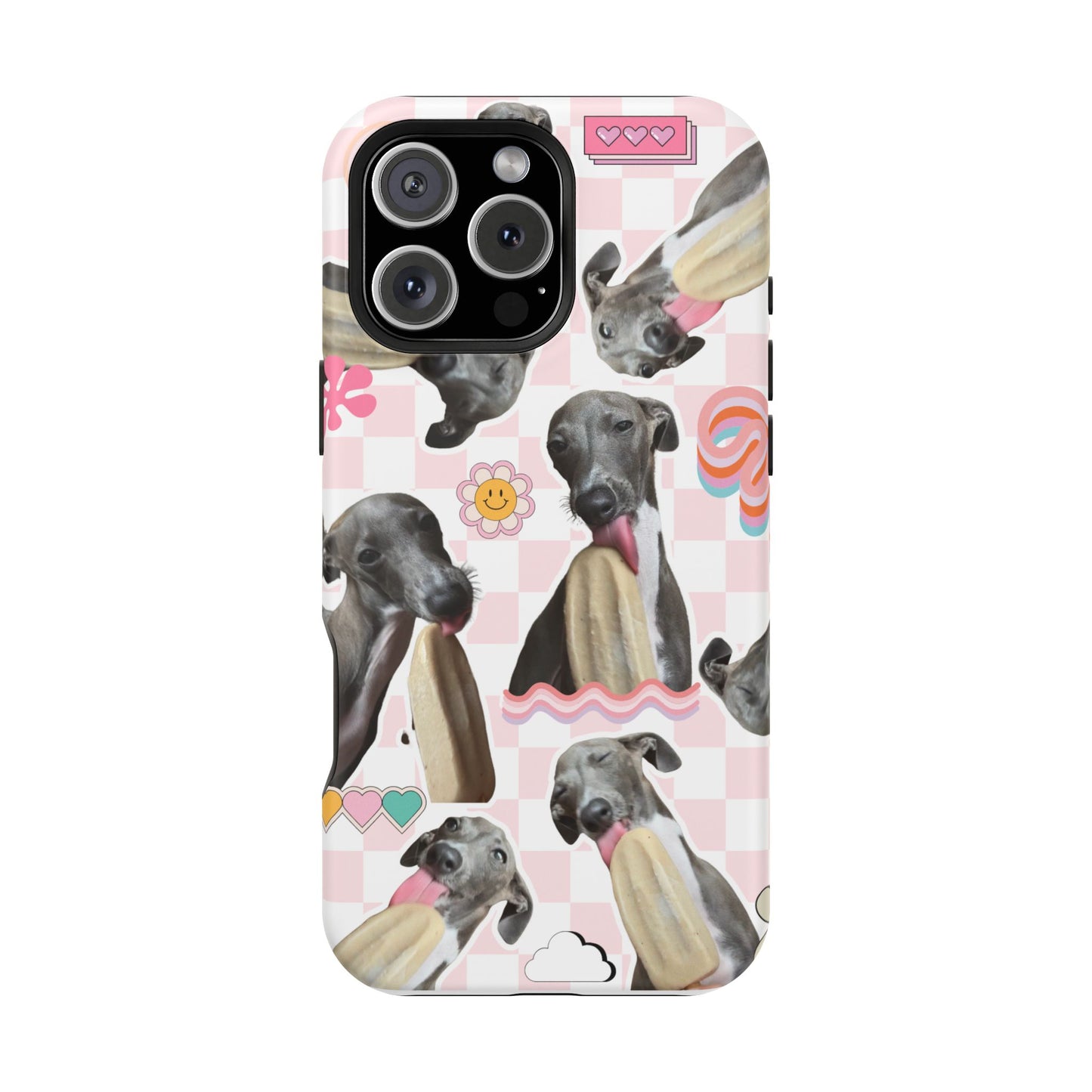 Cute Dog Magnet Phone Cases, Dog Lover Gift, Funny Animal Phone Cover, Pet Owner Accessories, Unique Phone Cases, Gifts for Animal Lovers