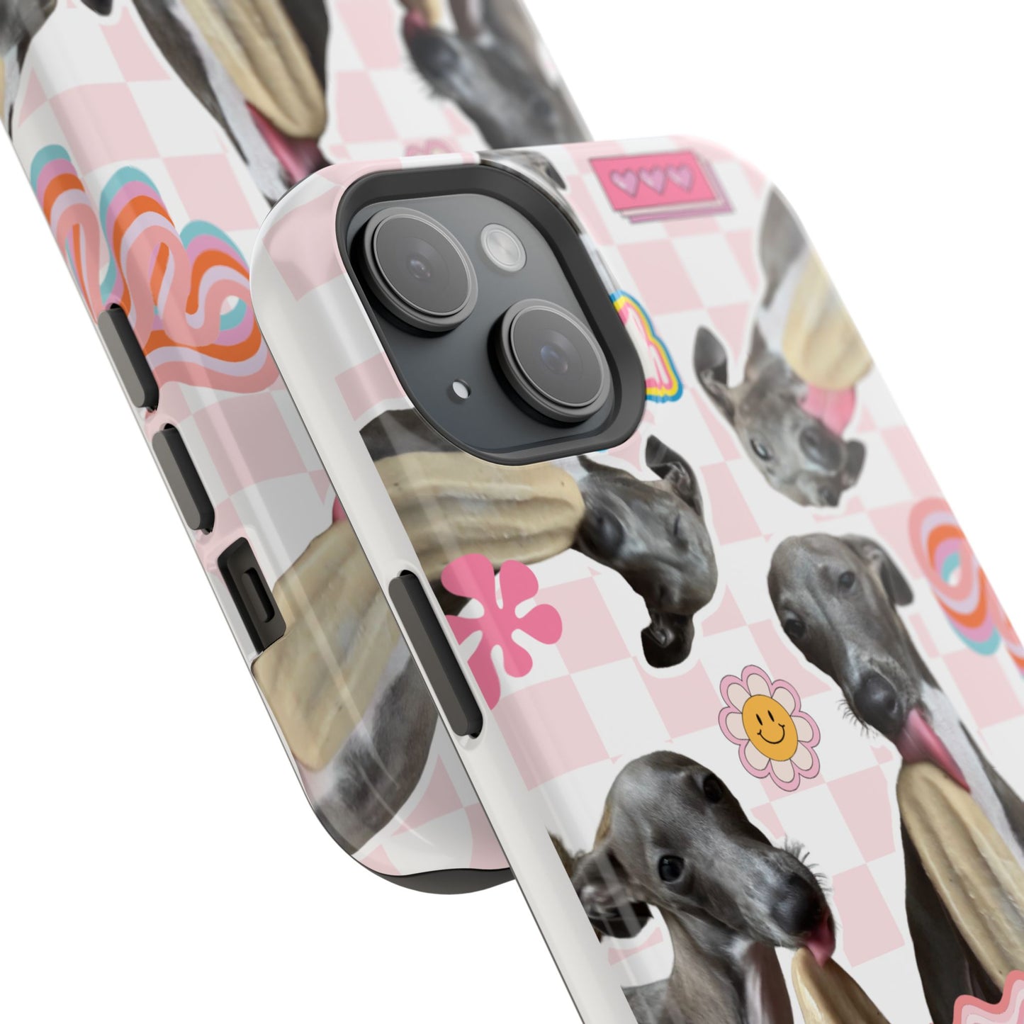 Cute Dog Magnet Phone Cases, Dog Lover Gift, Funny Animal Phone Cover, Pet Owner Accessories, Unique Phone Cases, Gifts for Animal Lovers