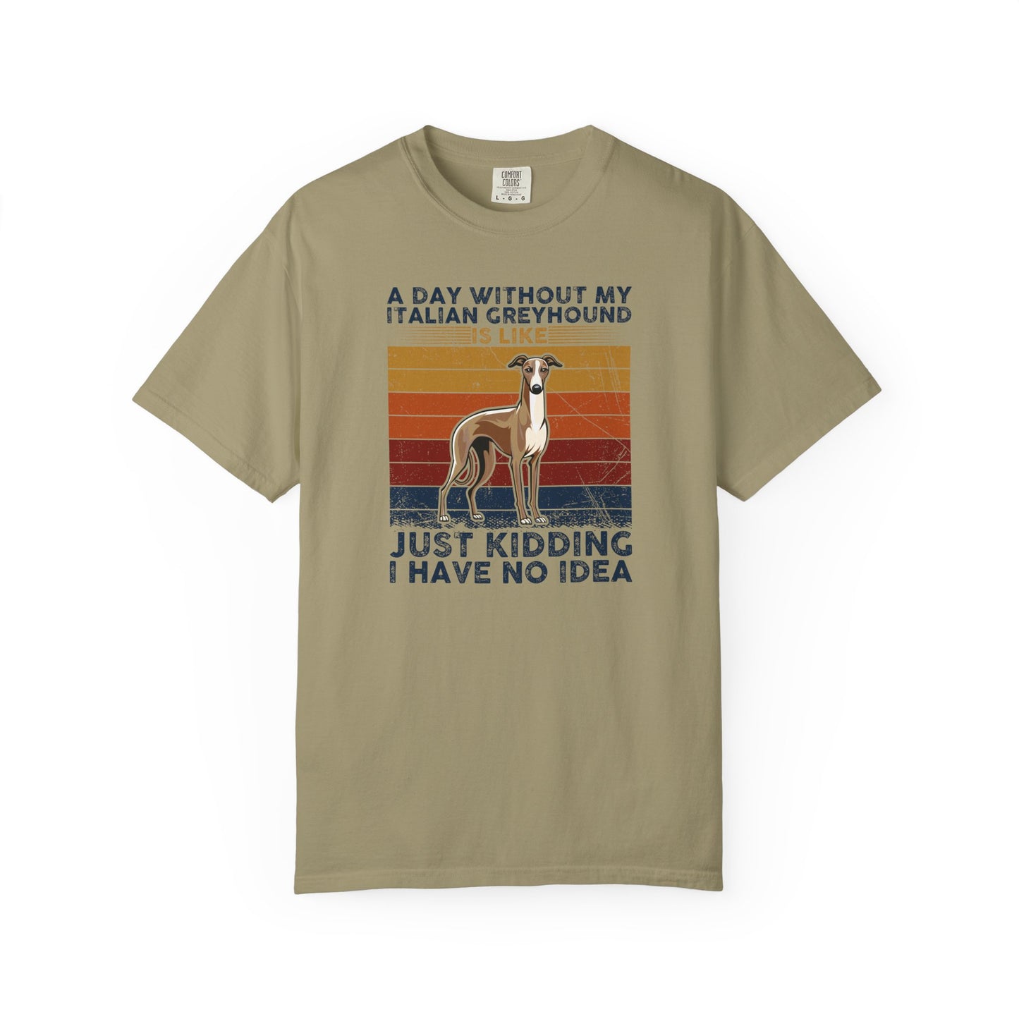 Funny Italian Greyhound T-Shirt, Pet Lover Gift, Dog Mom Shirt, Humor Tee, Casual Wear, Birthday Gift for Dog Owners