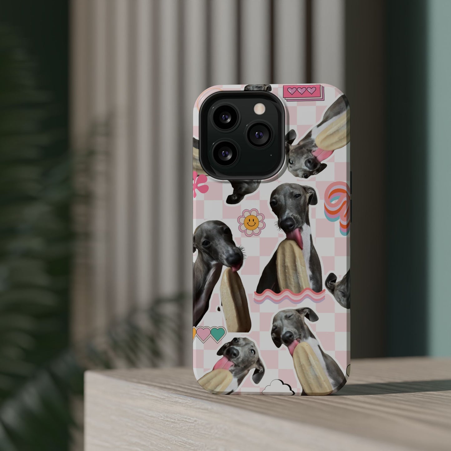 Cute Dog Magnet Phone Cases, Dog Lover Gift, Funny Animal Phone Cover, Pet Owner Accessories, Unique Phone Cases, Gifts for Animal Lovers