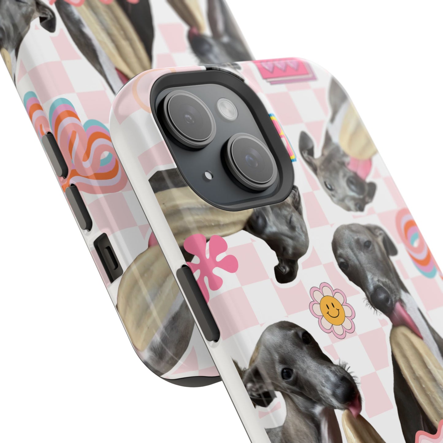 Cute Dog Magnet Phone Cases, Dog Lover Gift, Funny Animal Phone Cover, Pet Owner Accessories, Unique Phone Cases, Gifts for Animal Lovers