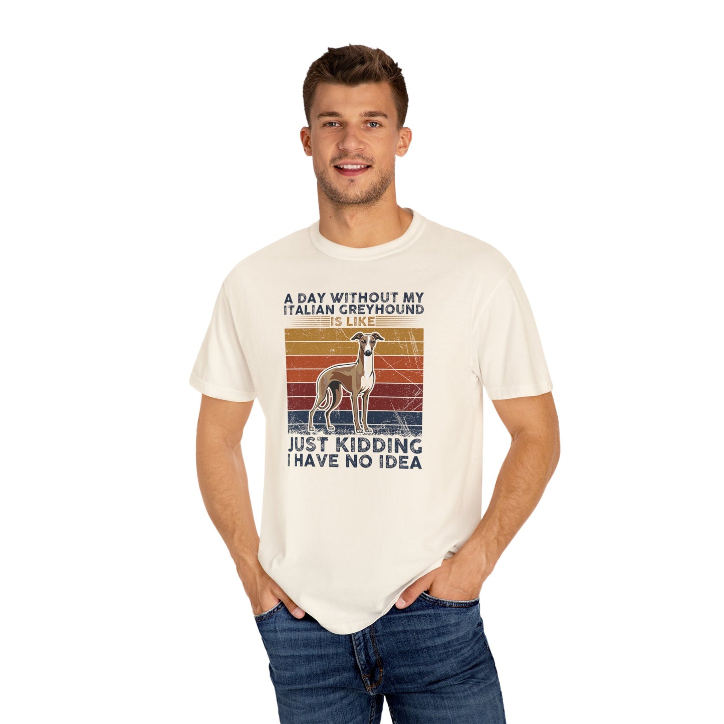 Funny Italian Greyhound T-Shirt, Pet Lover Gift, Dog Mom Shirt, Humor Tee, Casual Wear, Birthday Gift for Dog Owners