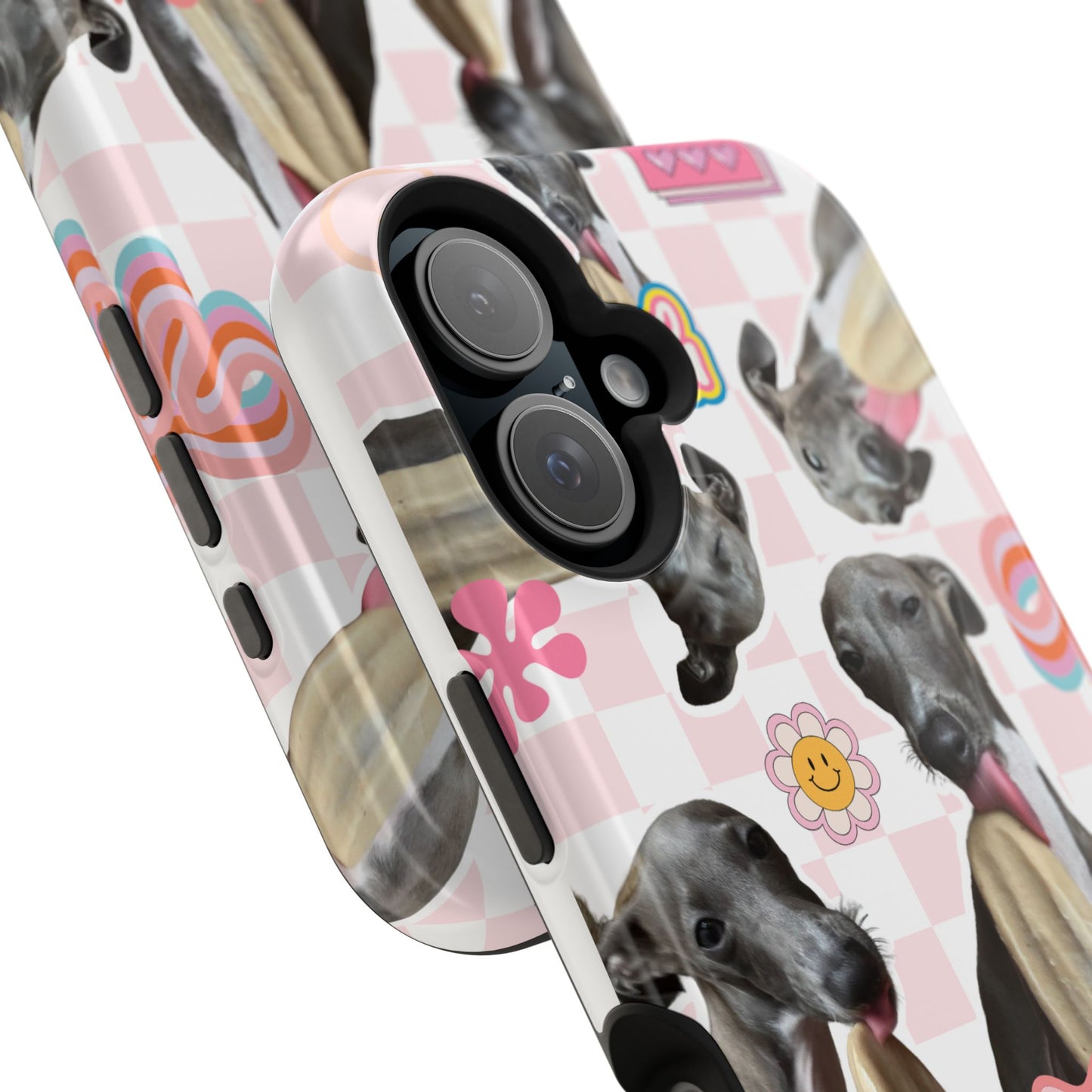 Cute Dog Magnet Phone Cases, Dog Lover Gift, Funny Animal Phone Cover, Pet Owner Accessories, Unique Phone Cases, Gifts for Animal Lovers