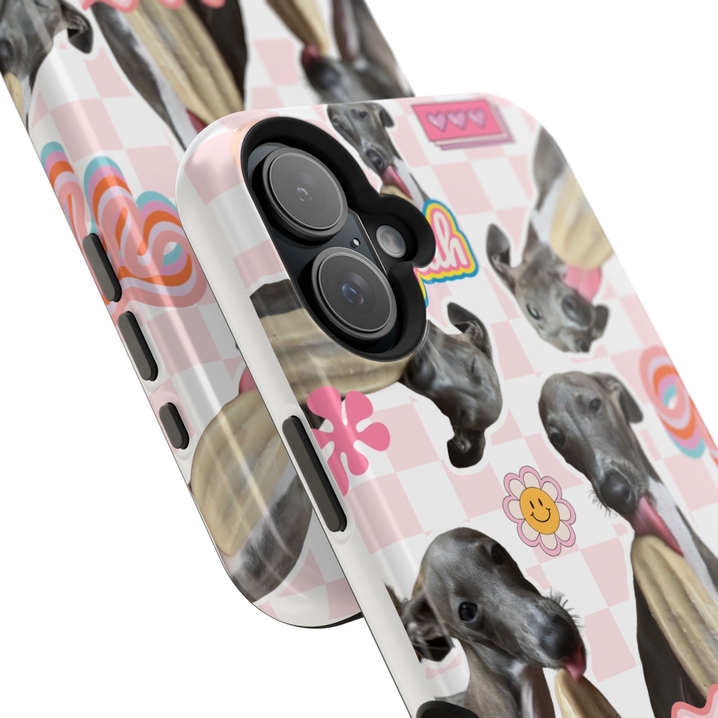 Cute Dog Magnet Phone Cases, Dog Lover Gift, Funny Animal Phone Cover, Pet Owner Accessories, Unique Phone Cases, Gifts for Animal Lovers