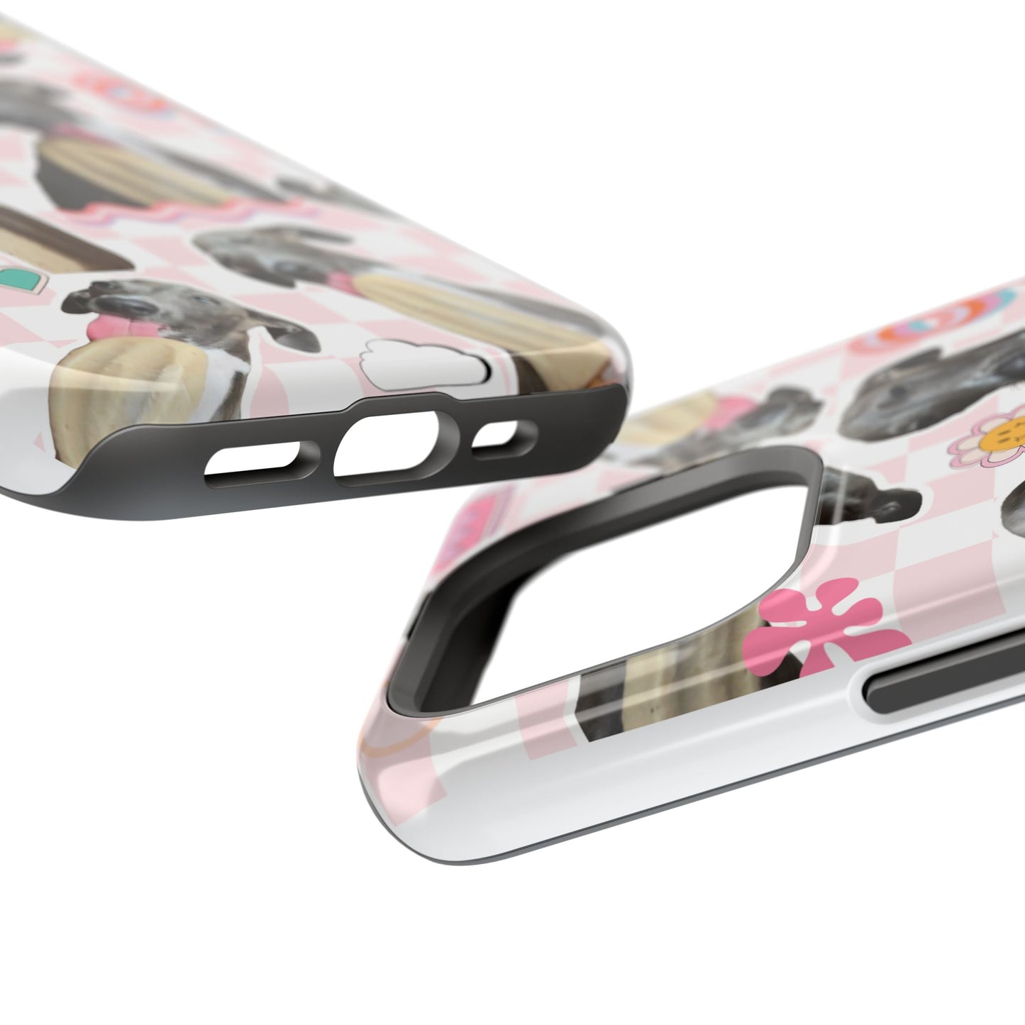 Cute Dog Magnet Phone Cases, Dog Lover Gift, Funny Animal Phone Cover, Pet Owner Accessories, Unique Phone Cases, Gifts for Animal Lovers
