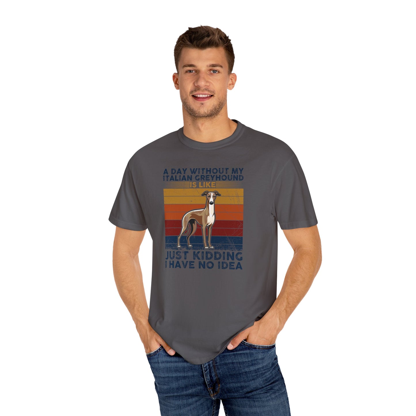 Funny Italian Greyhound T-Shirt, Pet Lover Gift, Dog Mom Shirt, Humor Tee, Casual Wear, Birthday Gift for Dog Owners