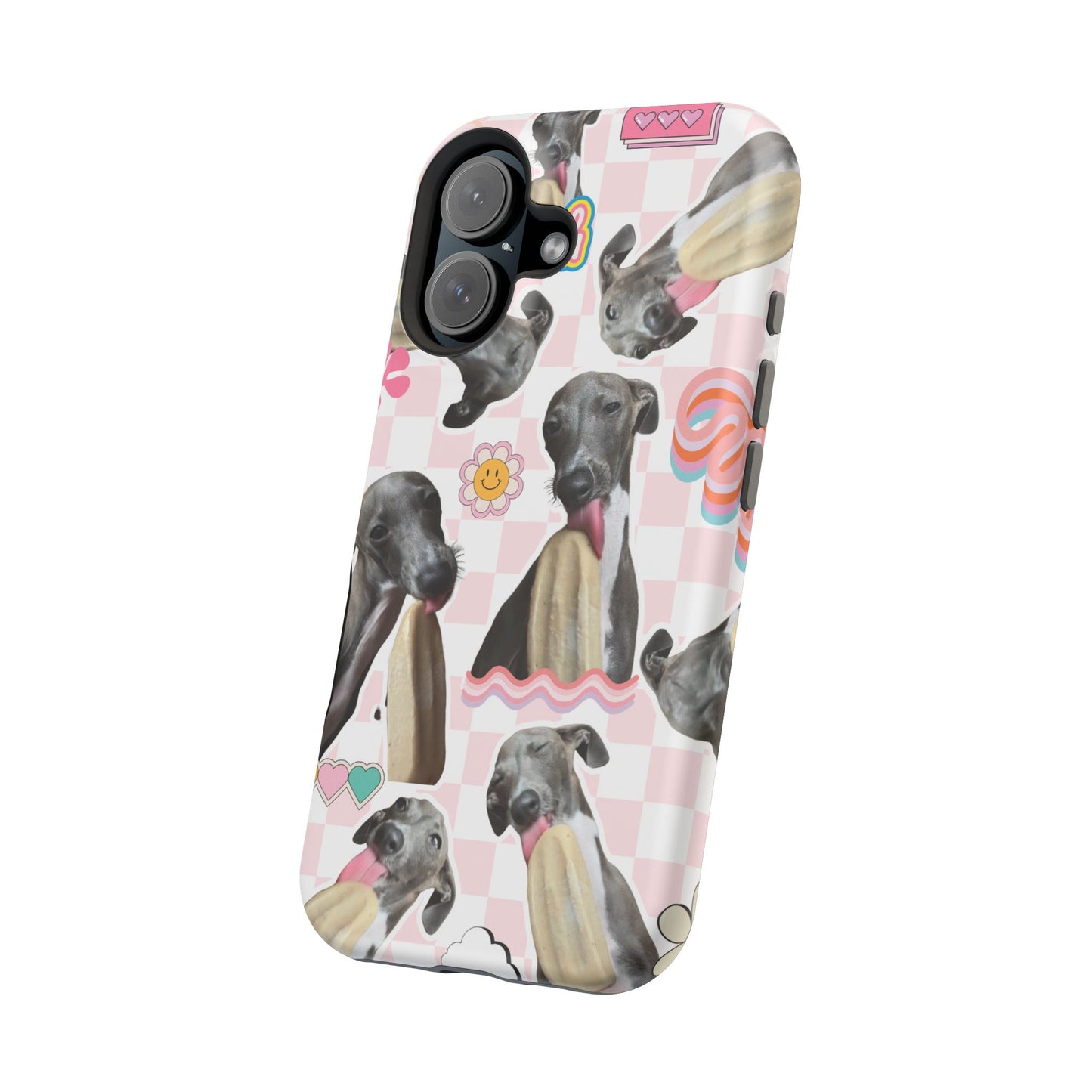 Cute Dog Magnet Phone Cases, Dog Lover Gift, Funny Animal Phone Cover, Pet Owner Accessories, Unique Phone Cases, Gifts for Animal Lovers