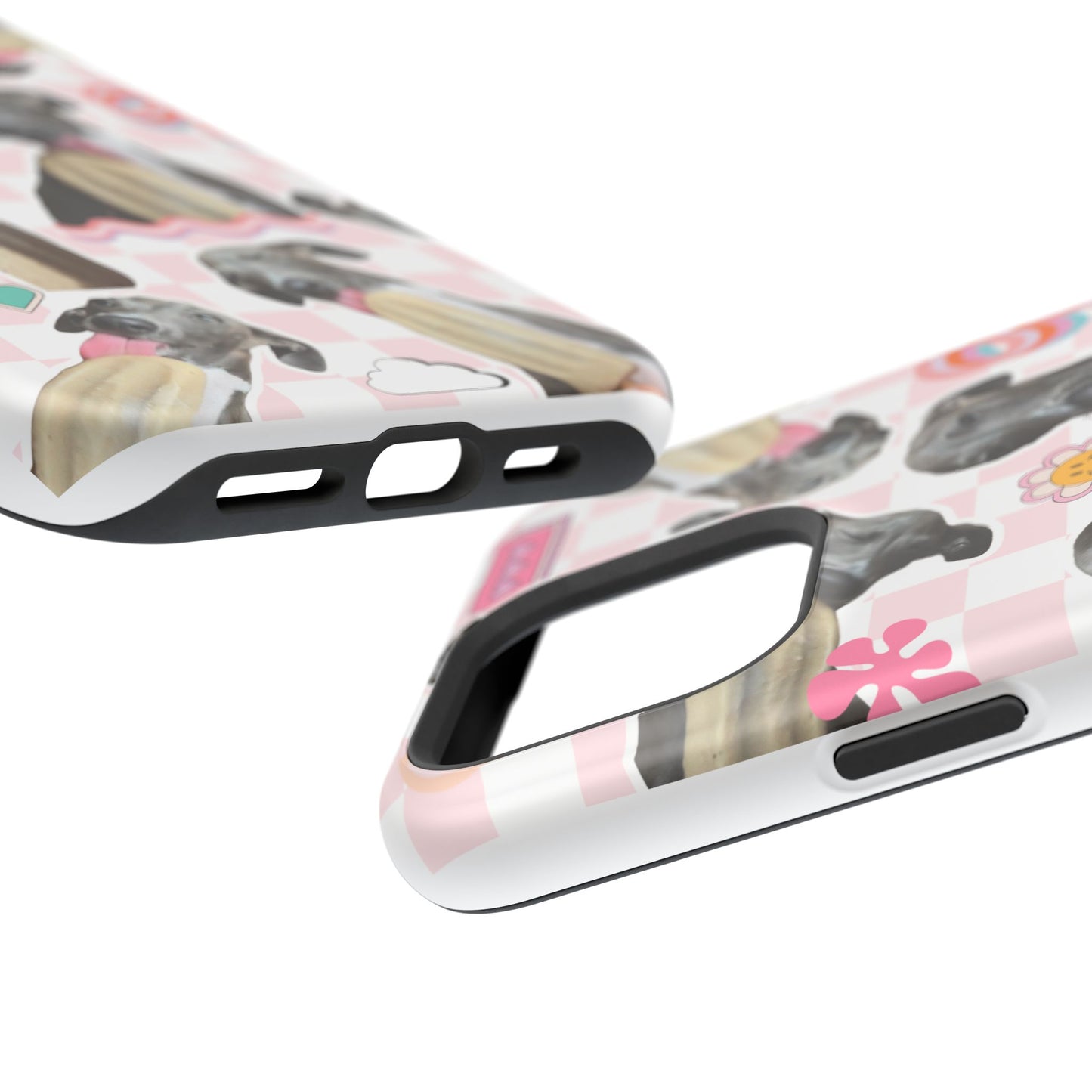 Cute Dog Magnet Phone Cases, Dog Lover Gift, Funny Animal Phone Cover, Pet Owner Accessories, Unique Phone Cases, Gifts for Animal Lovers