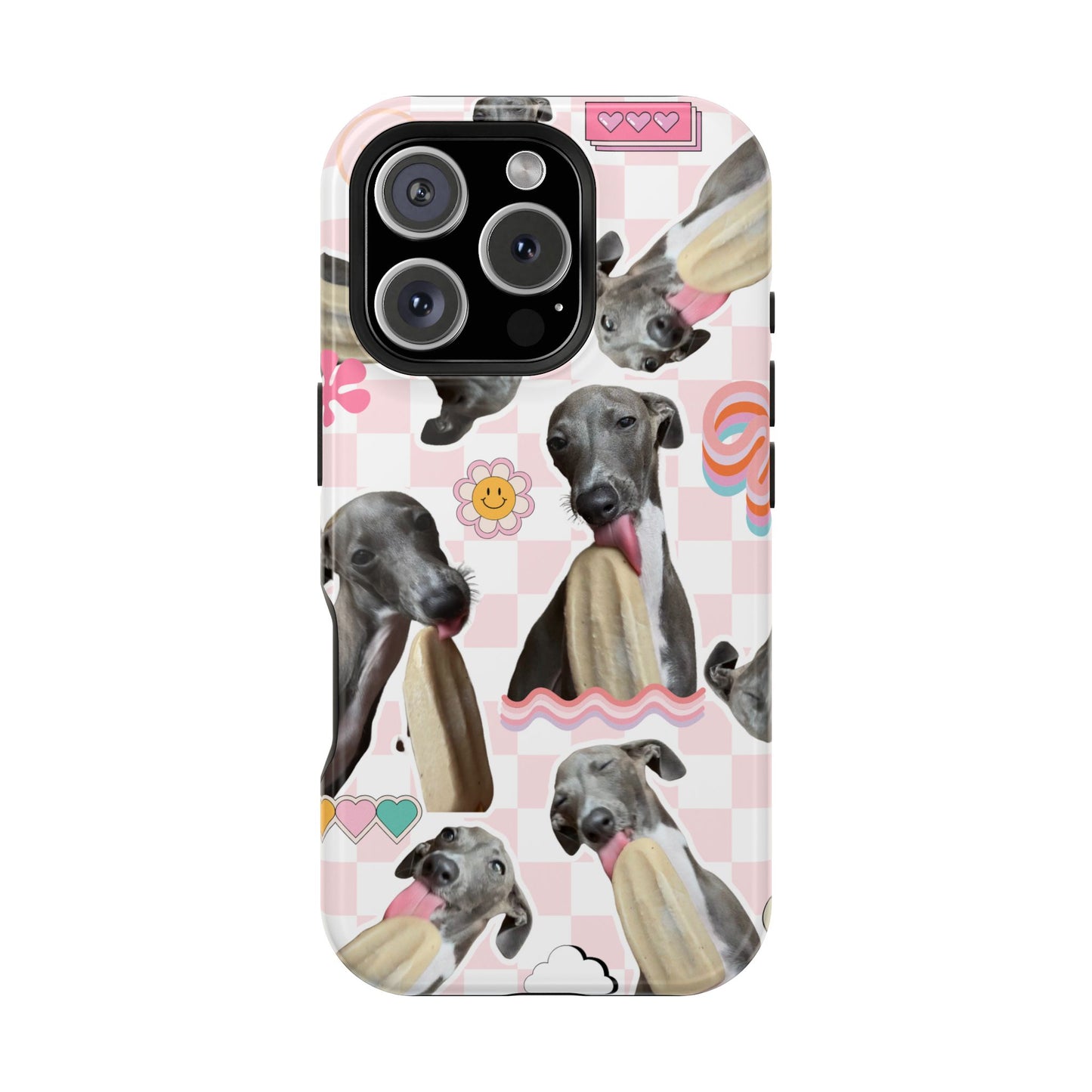 Cute Dog Magnet Phone Cases, Dog Lover Gift, Funny Animal Phone Cover, Pet Owner Accessories, Unique Phone Cases, Gifts for Animal Lovers