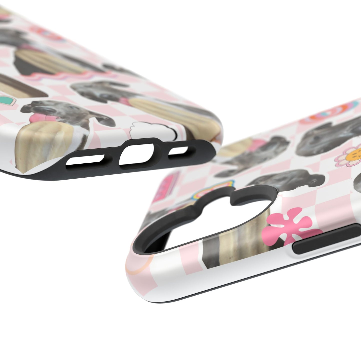 Cute Dog Magnet Phone Cases, Dog Lover Gift, Funny Animal Phone Cover, Pet Owner Accessories, Unique Phone Cases, Gifts for Animal Lovers