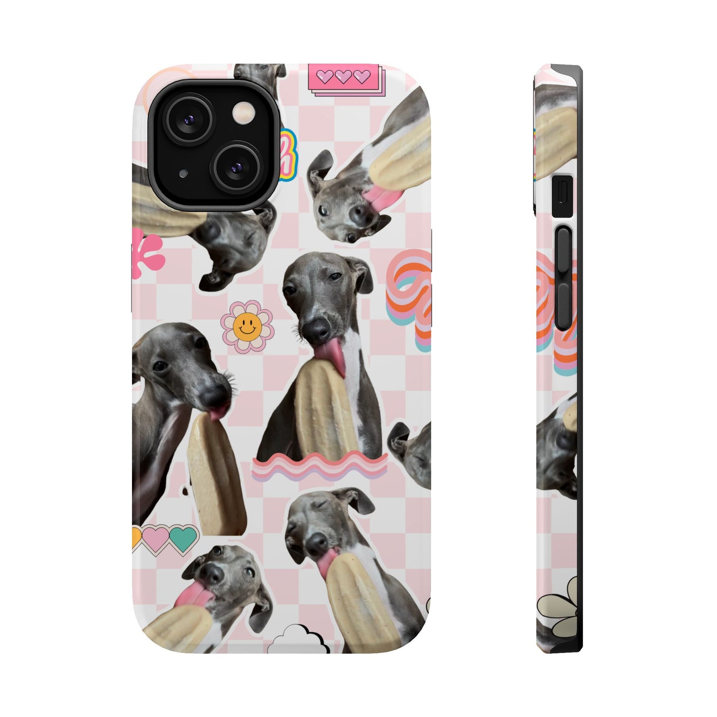 Cute Dog Magnet Phone Cases, Dog Lover Gift, Funny Animal Phone Cover, Pet Owner Accessories, Unique Phone Cases, Gifts for Animal Lovers