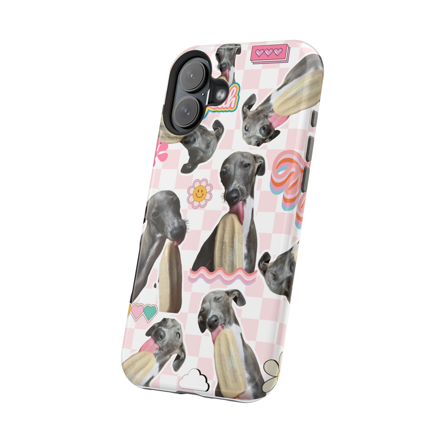 Cute Dog Magnet Phone Cases, Dog Lover Gift, Funny Animal Phone Cover, Pet Owner Accessories, Unique Phone Cases, Gifts for Animal Lovers