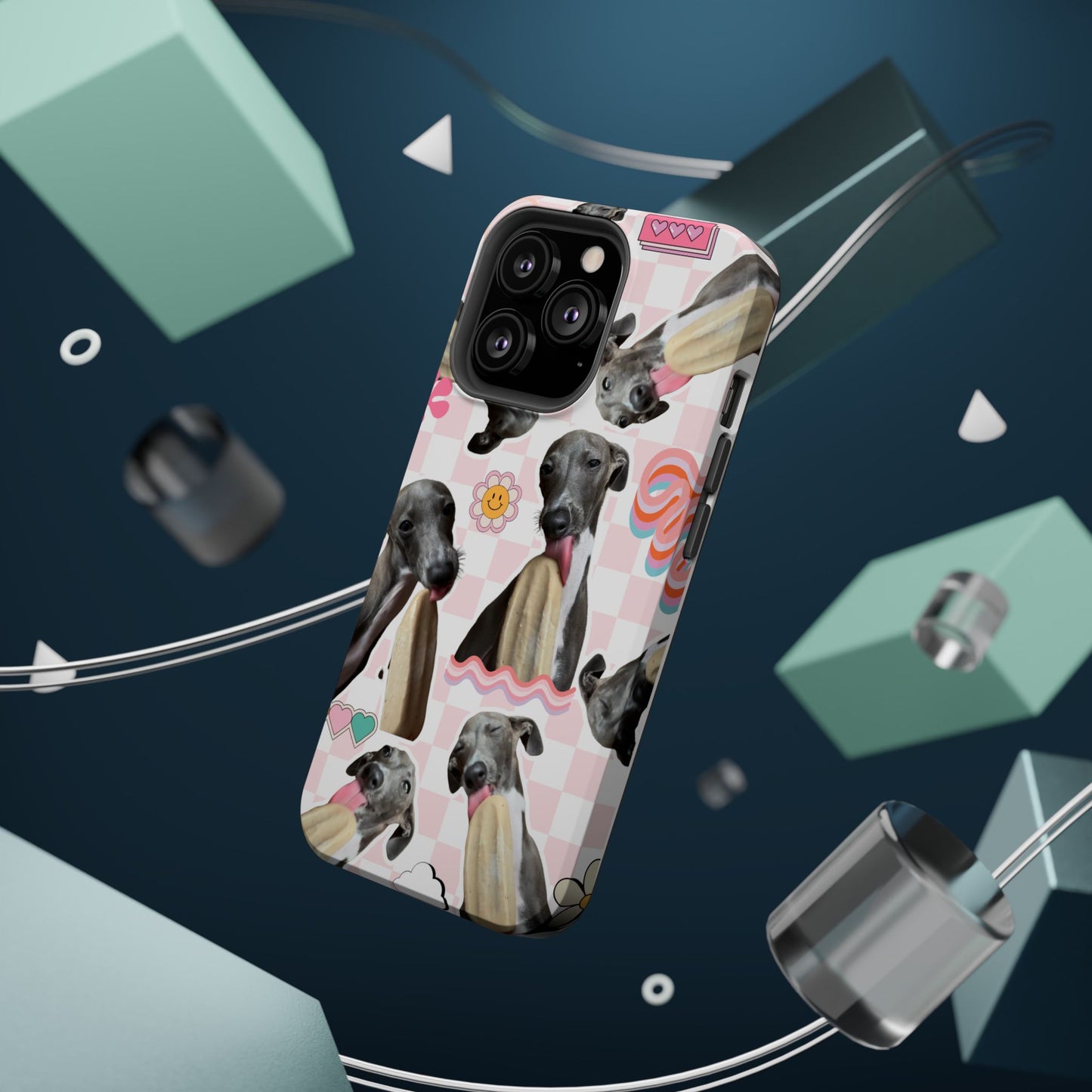 Cute Dog Magnet Phone Cases, Dog Lover Gift, Funny Animal Phone Cover, Pet Owner Accessories, Unique Phone Cases, Gifts for Animal Lovers