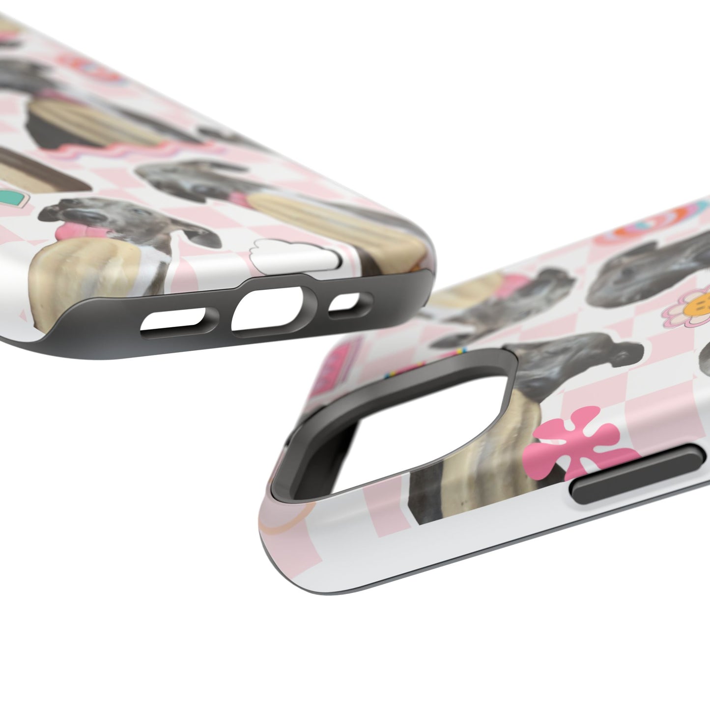 Cute Dog Magnet Phone Cases, Dog Lover Gift, Funny Animal Phone Cover, Pet Owner Accessories, Unique Phone Cases, Gifts for Animal Lovers