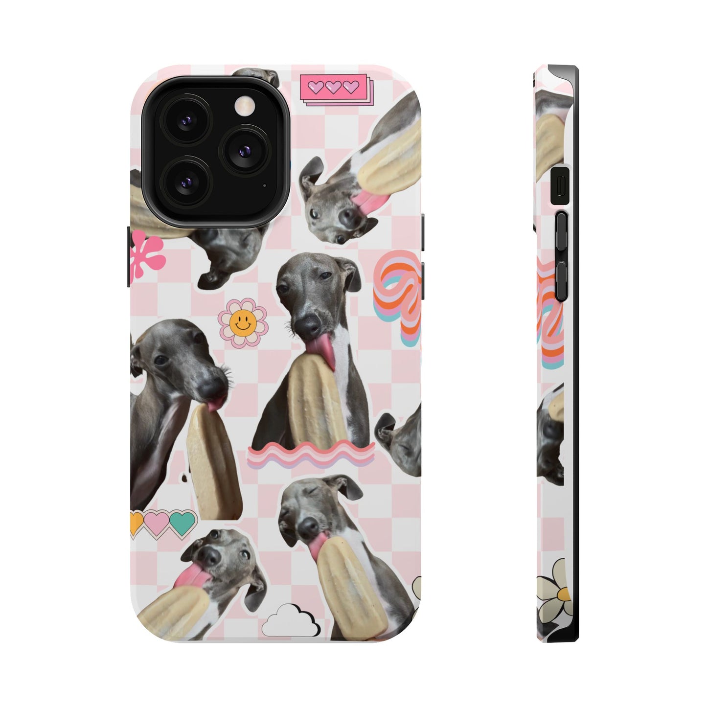 Cute Dog Magnet Phone Cases, Dog Lover Gift, Funny Animal Phone Cover, Pet Owner Accessories, Unique Phone Cases, Gifts for Animal Lovers