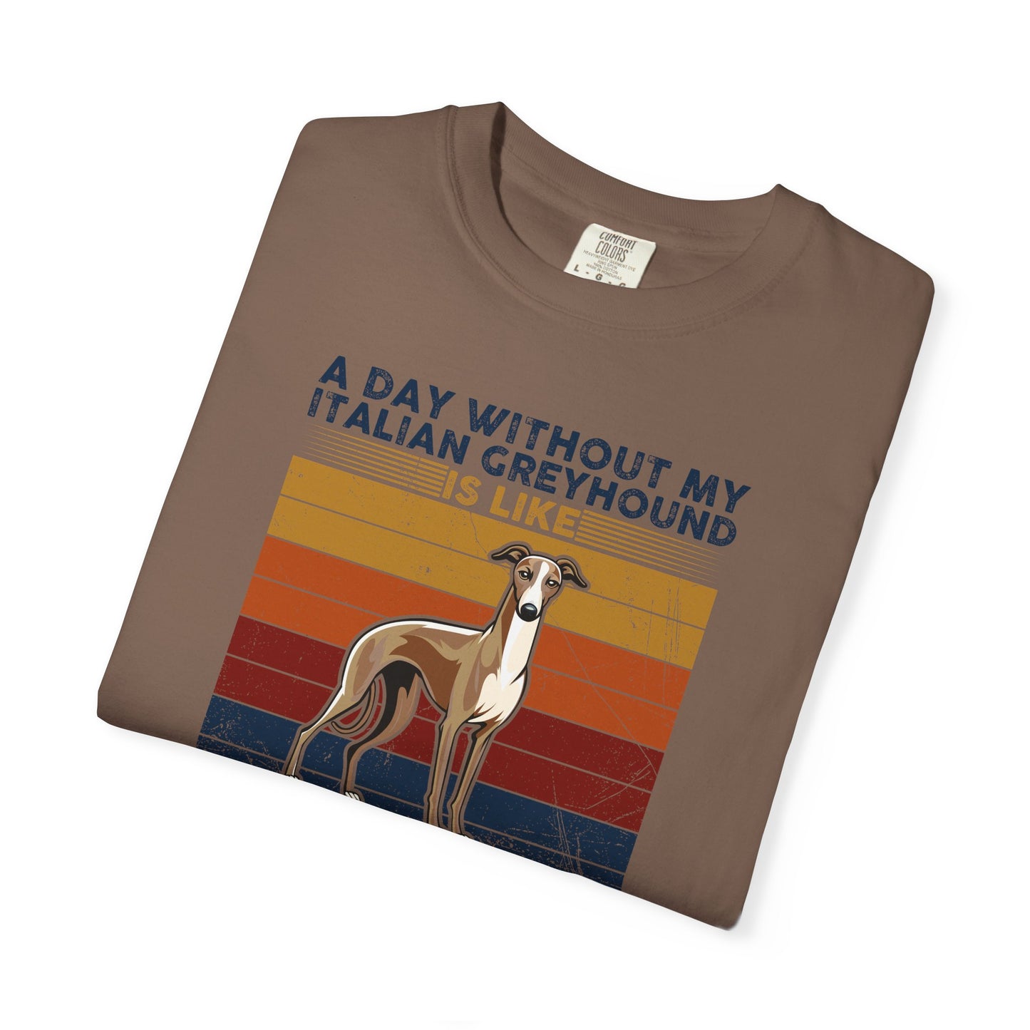 Funny Italian Greyhound T-Shirt, Pet Lover Gift, Dog Mom Shirt, Humor Tee, Casual Wear, Birthday Gift for Dog Owners