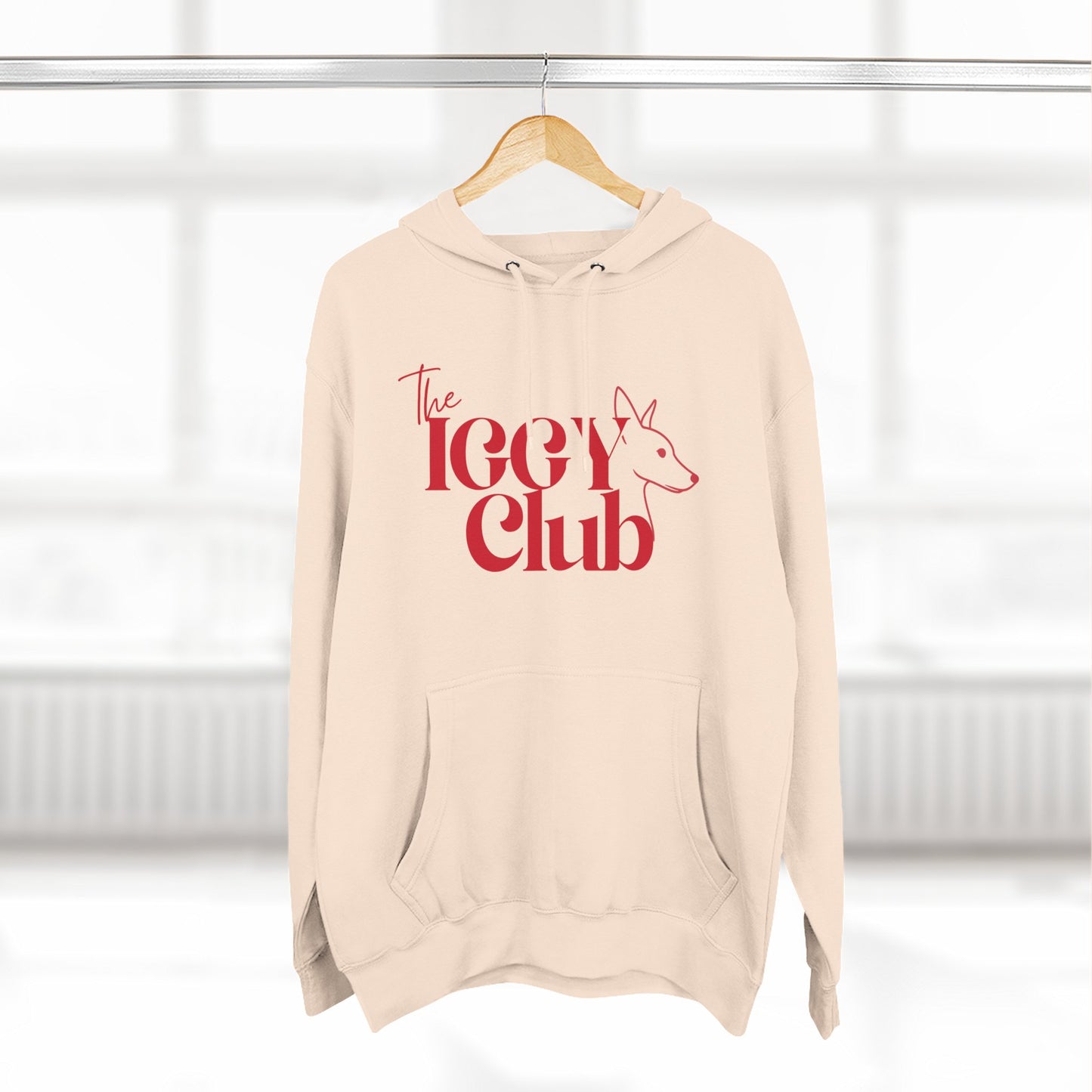 Icy Club Fleece Hoodie, Cozy Winter Apparel, Cute Animal Sweatshirt, Gift for Fox Lovers, Casual Outfit for Teens