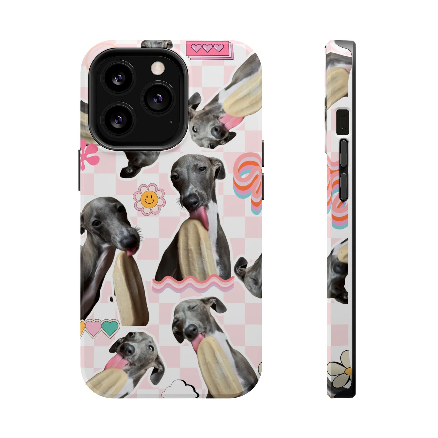 Cute Dog Magnet Phone Cases, Dog Lover Gift, Funny Animal Phone Cover, Pet Owner Accessories, Unique Phone Cases, Gifts for Animal Lovers