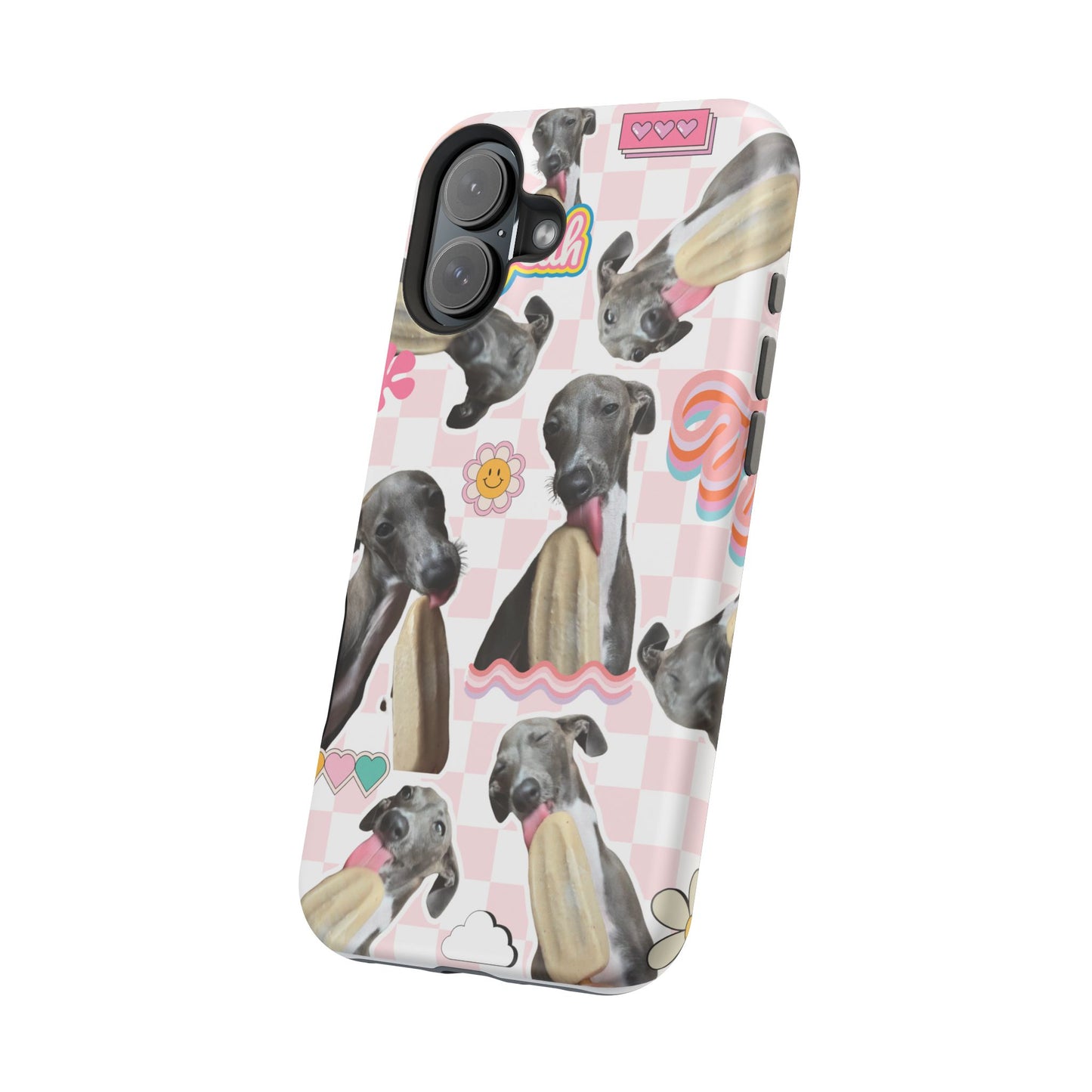 Cute Dog Magnet Phone Cases, Dog Lover Gift, Funny Animal Phone Cover, Pet Owner Accessories, Unique Phone Cases, Gifts for Animal Lovers