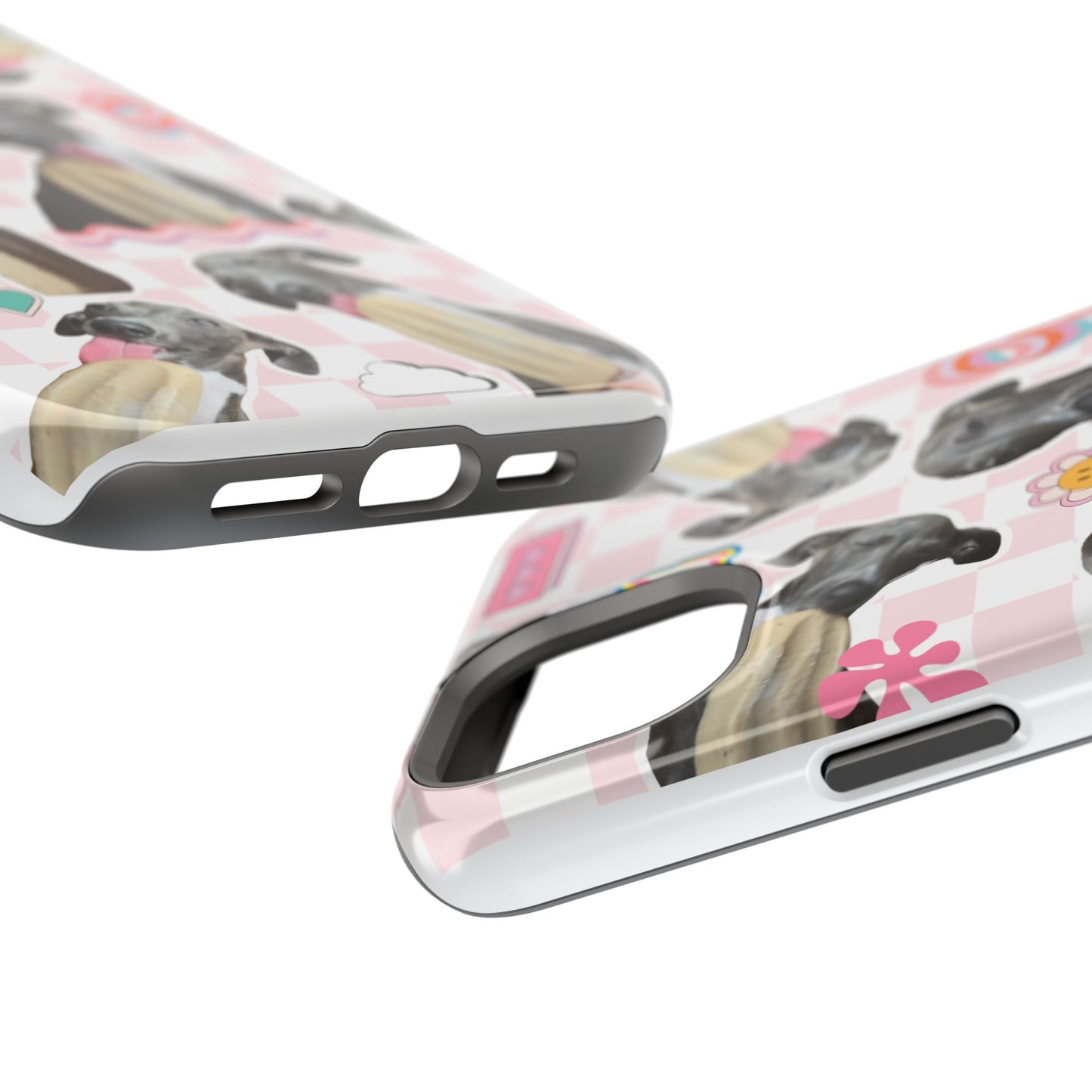 Cute Dog Magnet Phone Cases, Dog Lover Gift, Funny Animal Phone Cover, Pet Owner Accessories, Unique Phone Cases, Gifts for Animal Lovers
