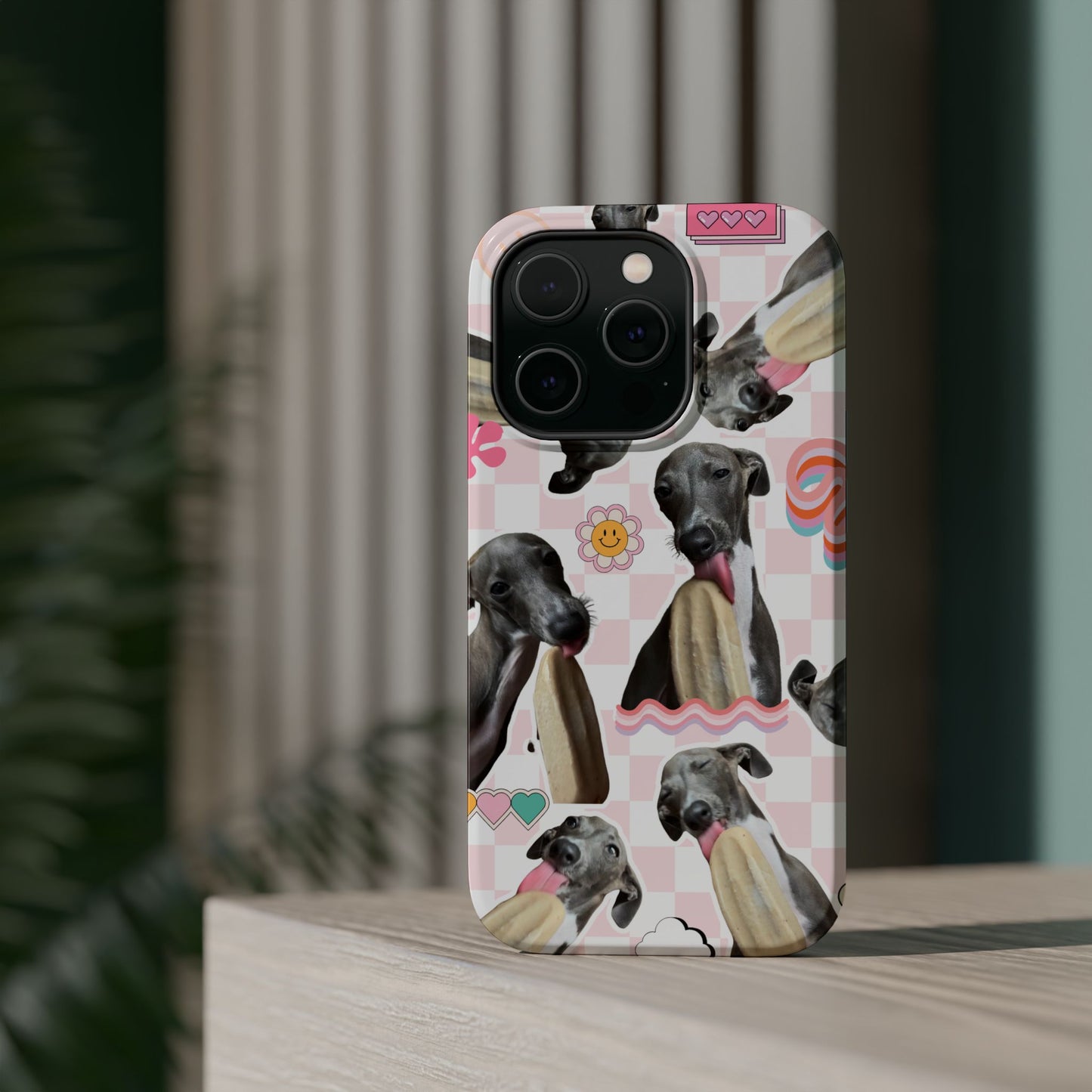 Cute Dog Magnet Phone Cases, Dog Lover Gift, Funny Animal Phone Cover, Pet Owner Accessories, Unique Phone Cases, Gifts for Animal Lovers