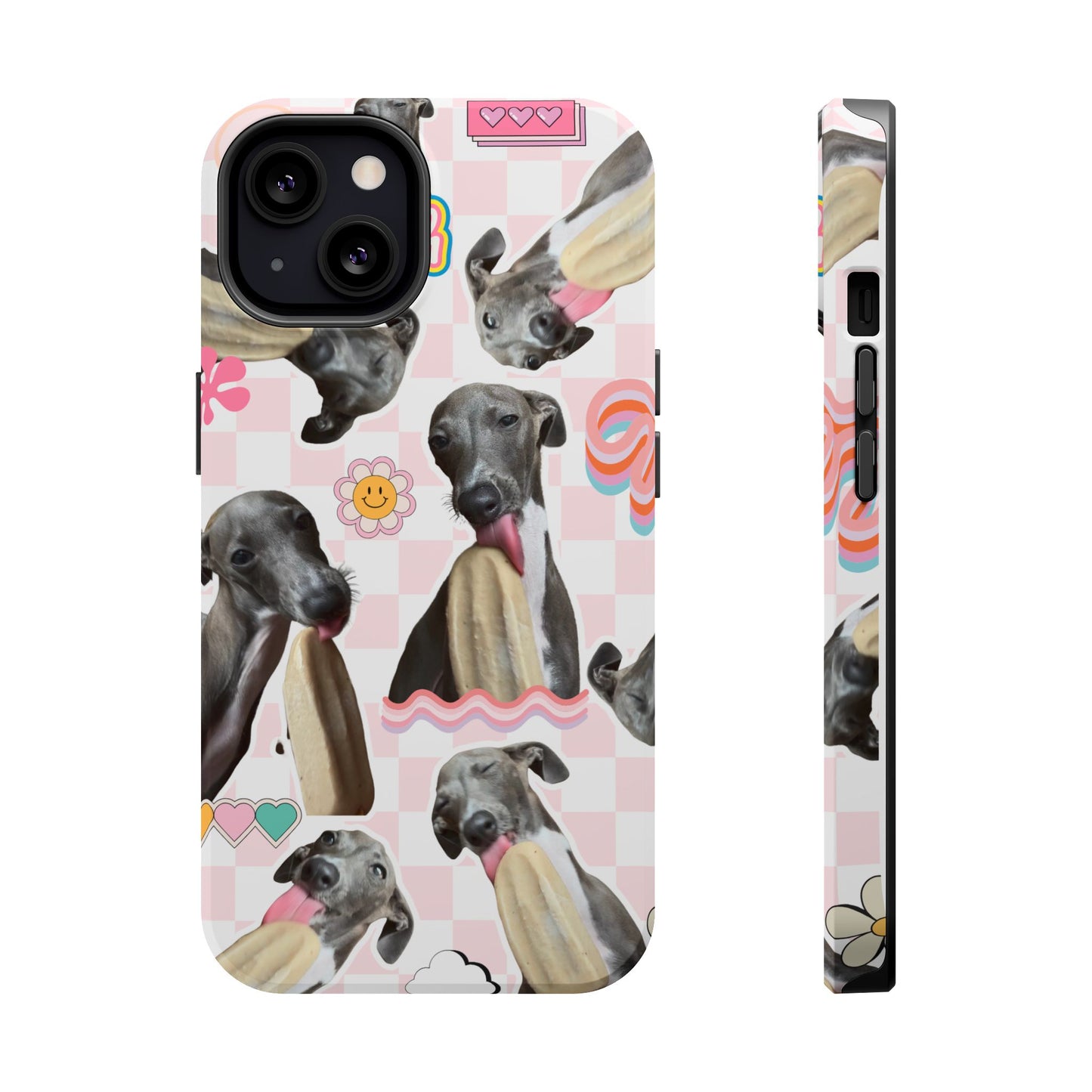 Cute Dog Magnet Phone Cases, Dog Lover Gift, Funny Animal Phone Cover, Pet Owner Accessories, Unique Phone Cases, Gifts for Animal Lovers