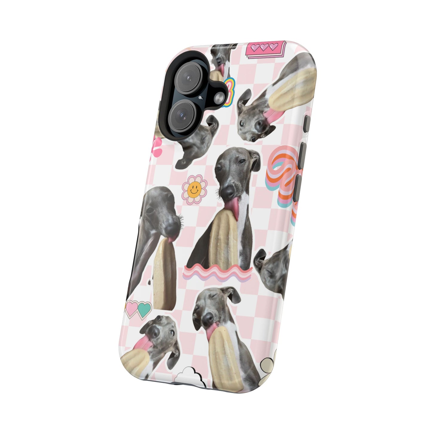 Cute Dog Magnet Phone Cases, Dog Lover Gift, Funny Animal Phone Cover, Pet Owner Accessories, Unique Phone Cases, Gifts for Animal Lovers