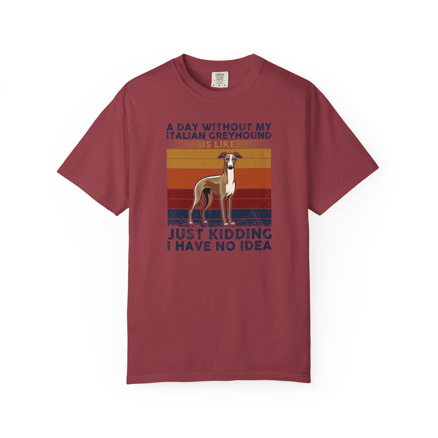 Funny Italian Greyhound T-Shirt, Pet Lover Gift, Dog Mom Shirt, Humor Tee, Casual Wear, Birthday Gift for Dog Owners