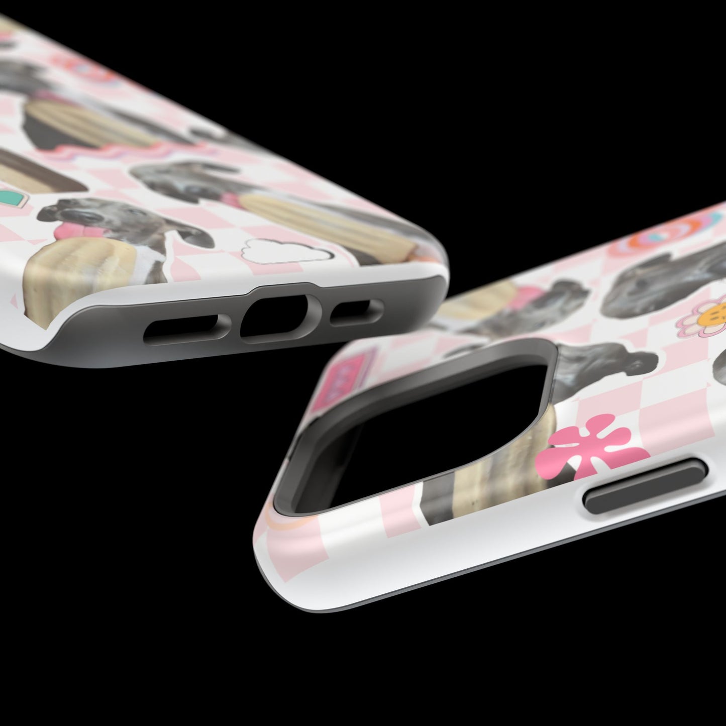 Cute Dog Magnet Phone Cases, Dog Lover Gift, Funny Animal Phone Cover, Pet Owner Accessories, Unique Phone Cases, Gifts for Animal Lovers