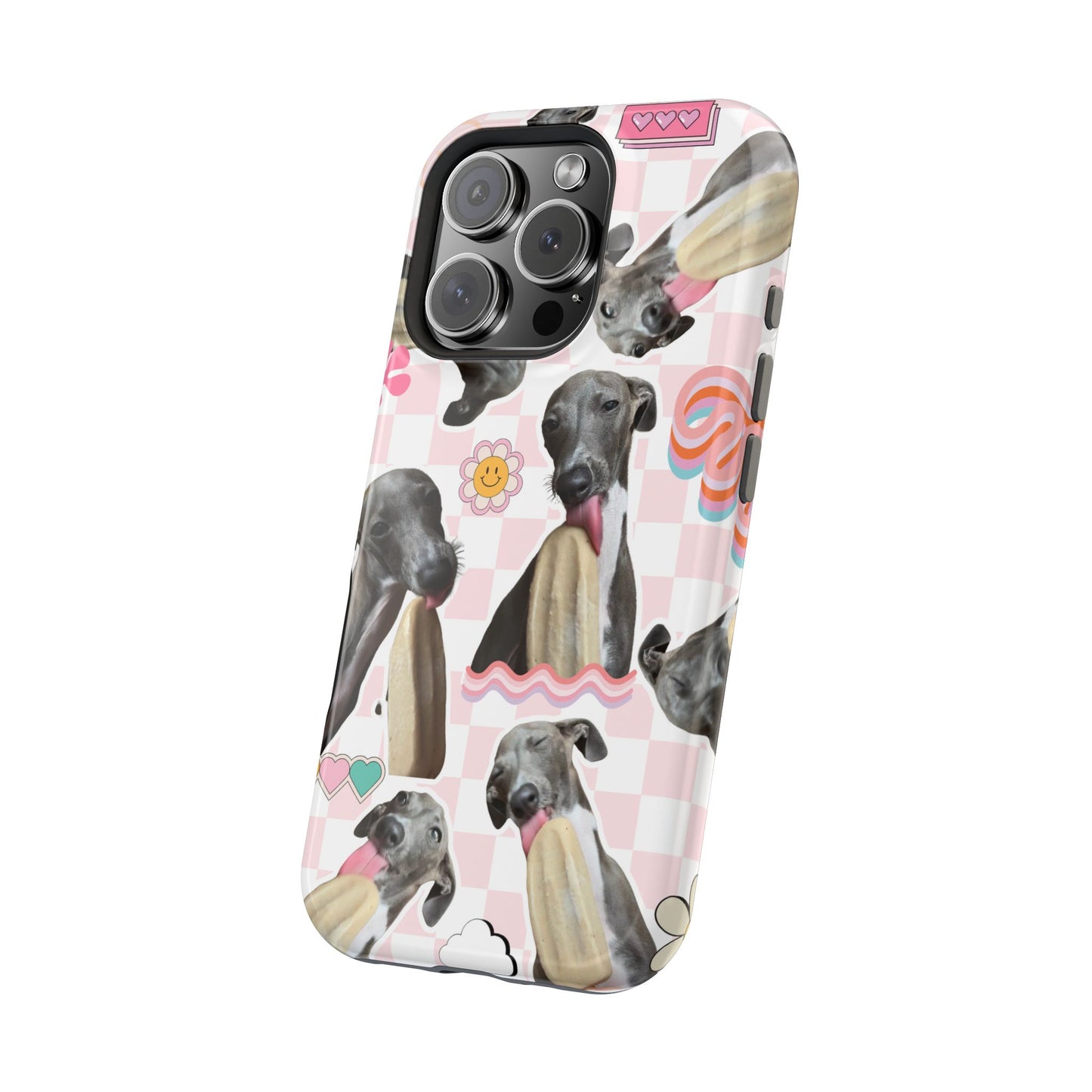 Cute Dog Magnet Phone Cases, Dog Lover Gift, Funny Animal Phone Cover, Pet Owner Accessories, Unique Phone Cases, Gifts for Animal Lovers