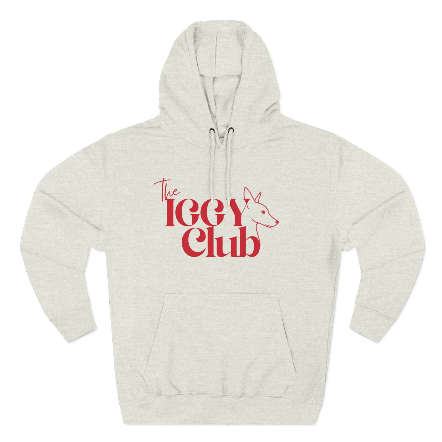 Icy Club Fleece Hoodie, Cozy Winter Apparel, Cute Animal Sweatshirt, Gift for Fox Lovers, Casual Outfit for Teens