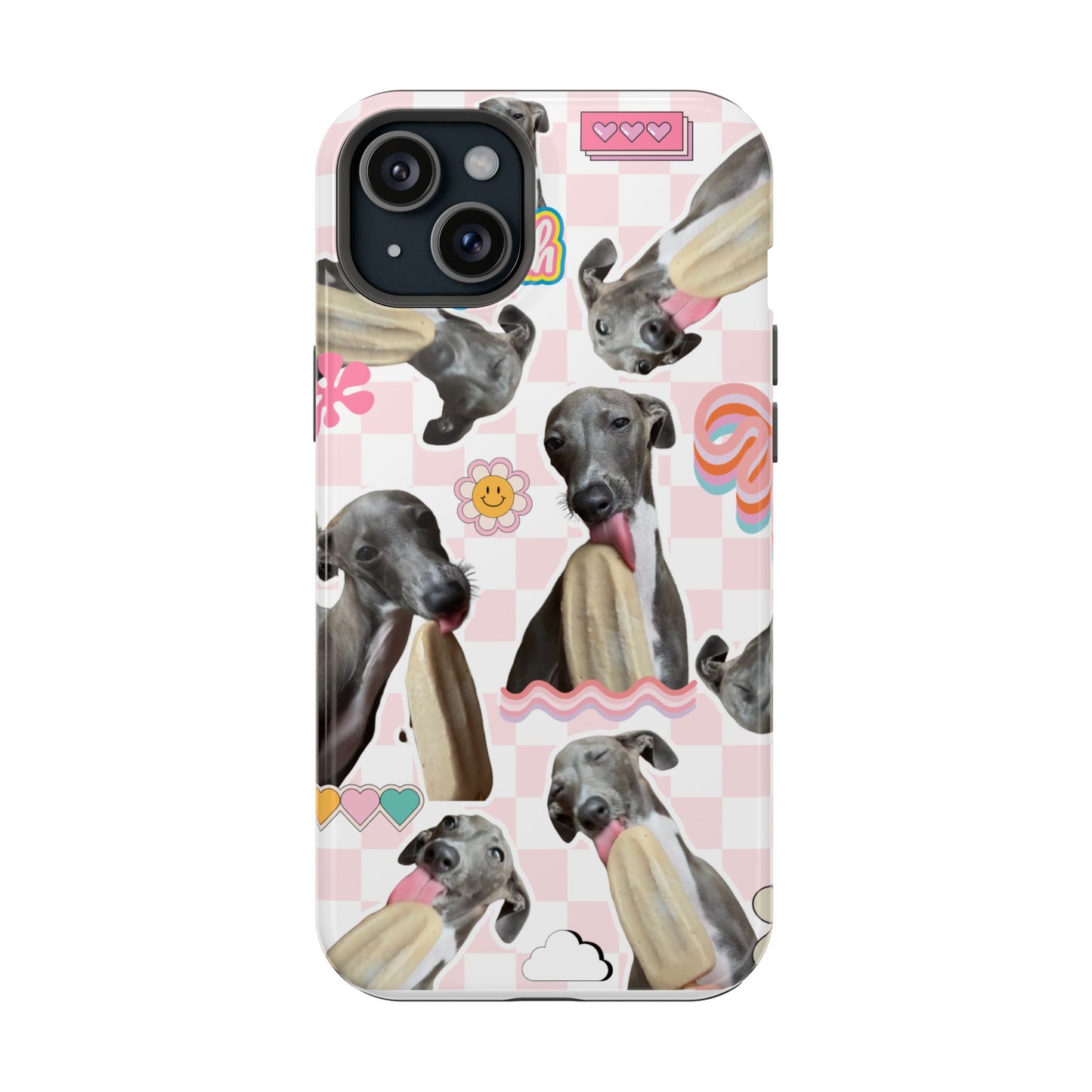 Cute Dog Magnet Phone Cases, Dog Lover Gift, Funny Animal Phone Cover, Pet Owner Accessories, Unique Phone Cases, Gifts for Animal Lovers