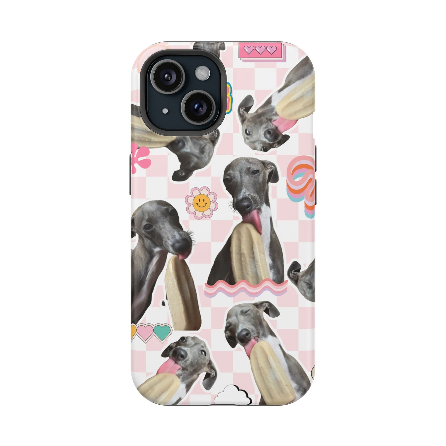 Cute Dog Magnet Phone Cases, Dog Lover Gift, Funny Animal Phone Cover, Pet Owner Accessories, Unique Phone Cases, Gifts for Animal Lovers