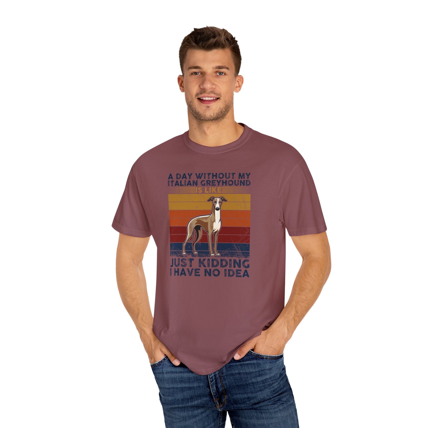 Funny Italian Greyhound T-Shirt, Pet Lover Gift, Dog Mom Shirt, Humor Tee, Casual Wear, Birthday Gift for Dog Owners