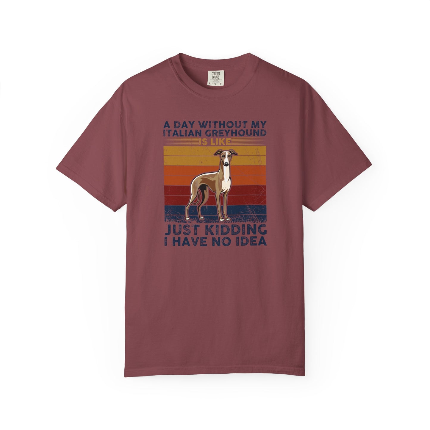 Funny Italian Greyhound T-Shirt, Pet Lover Gift, Dog Mom Shirt, Humor Tee, Casual Wear, Birthday Gift for Dog Owners