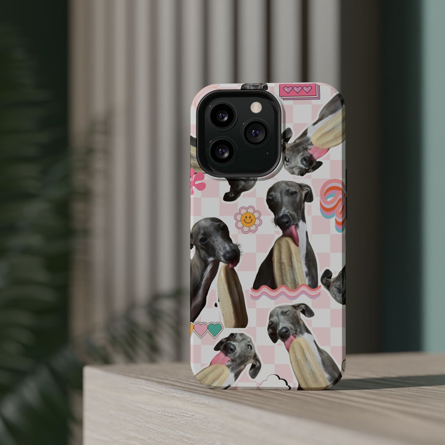 Cute Dog Magnet Phone Cases, Dog Lover Gift, Funny Animal Phone Cover, Pet Owner Accessories, Unique Phone Cases, Gifts for Animal Lovers