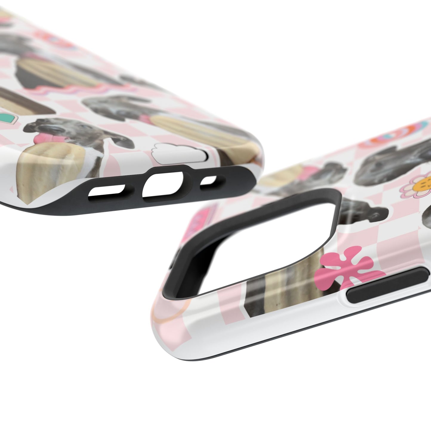 Cute Dog Magnet Phone Cases, Dog Lover Gift, Funny Animal Phone Cover, Pet Owner Accessories, Unique Phone Cases, Gifts for Animal Lovers