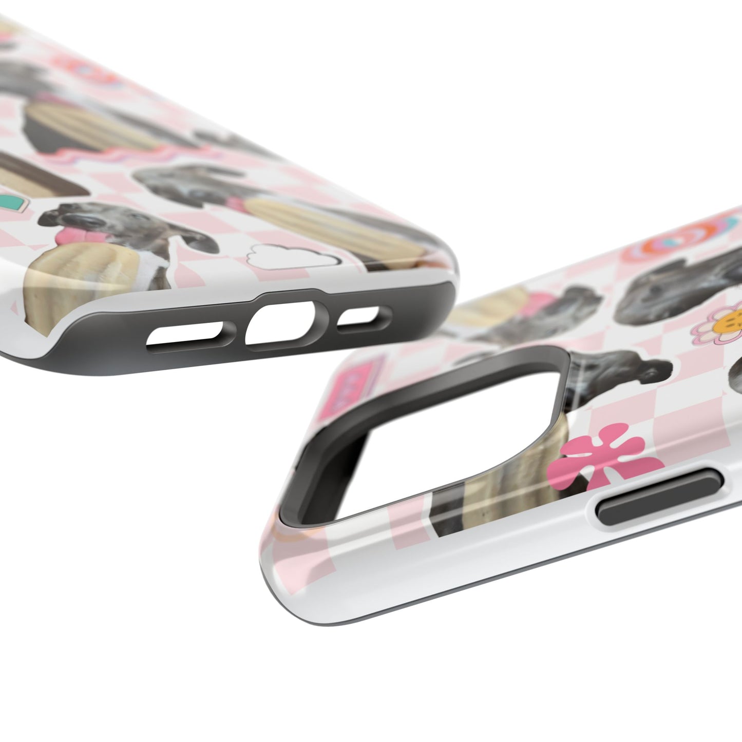 Cute Dog Magnet Phone Cases, Dog Lover Gift, Funny Animal Phone Cover, Pet Owner Accessories, Unique Phone Cases, Gifts for Animal Lovers
