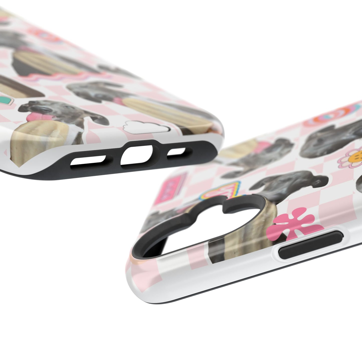 Cute Dog Magnet Phone Cases, Dog Lover Gift, Funny Animal Phone Cover, Pet Owner Accessories, Unique Phone Cases, Gifts for Animal Lovers