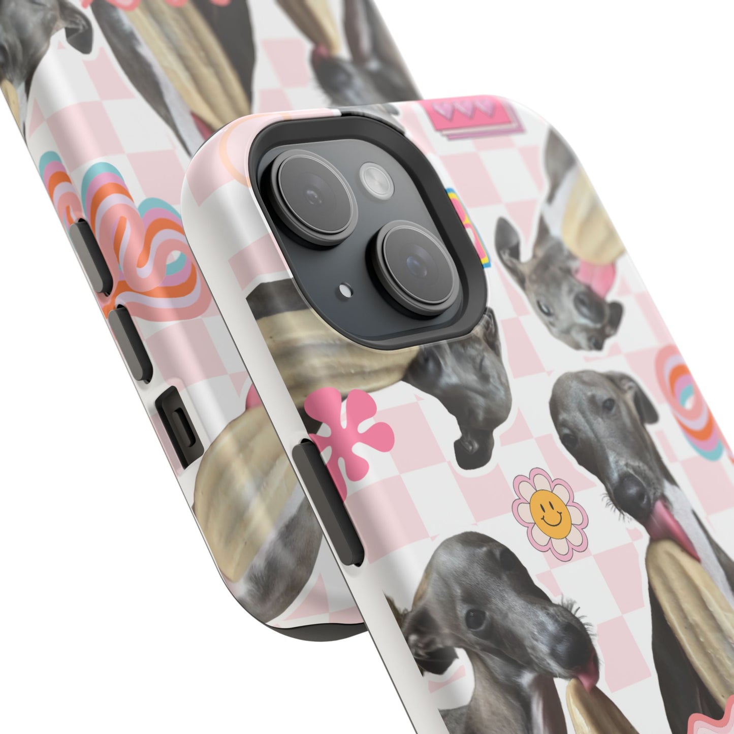 Cute Dog Magnet Phone Cases, Dog Lover Gift, Funny Animal Phone Cover, Pet Owner Accessories, Unique Phone Cases, Gifts for Animal Lovers